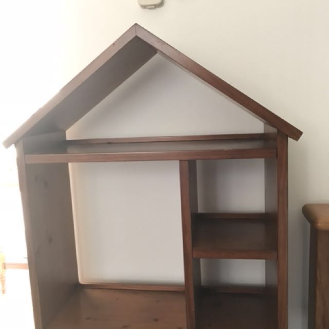 Pottery Barn Mini Book Shelf Furniture Shelves Drawers On