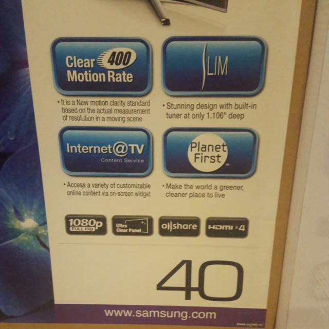 Samsung LED TV series 6, TV & Home Appliances, TV & Entertainment, TV