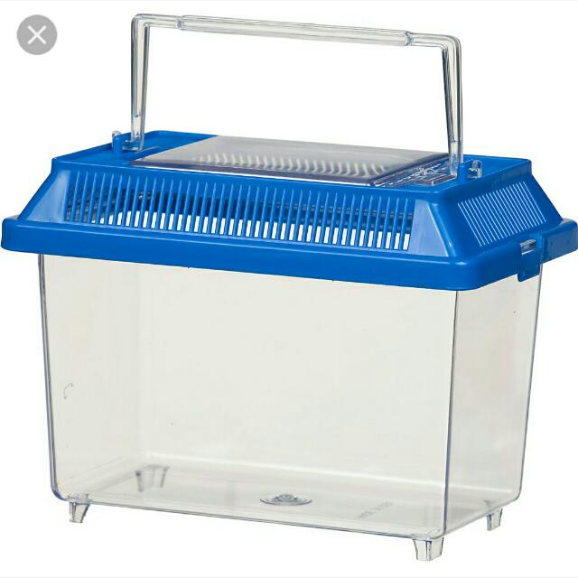 Small plastic clearance fish tank