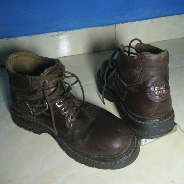 Spatu Boot Borsa Fesyen Pria Sepatu Di Carousell