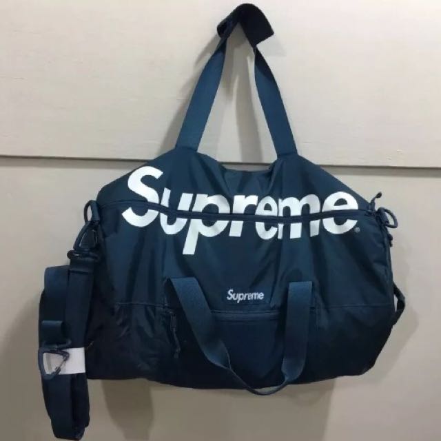 Supreme New York Duffle Bag Black SS22 Brand New!