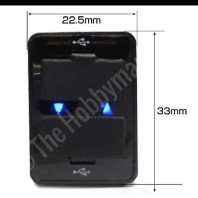 Toyota CHR USB charging port, Car Accessories on Carousell
