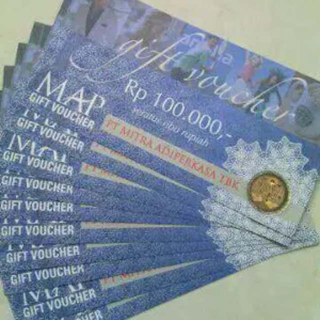 Voucher MAP senilai Rp 1,500,000, Tickets & Vouchers, Gift
