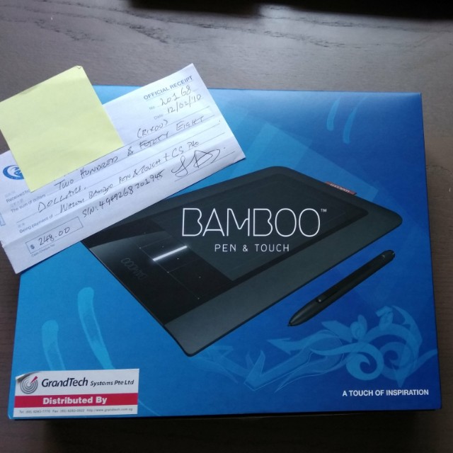Wacom Bamboo Pen and Touch, Computers & Tech, Laptops & Notebooks on ...
