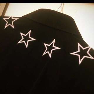 Givenchy Embroidered Stars Dress Shirt