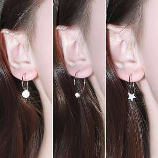 (BN) Miniminalistic Circle Earring