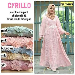 Dress berbahan Lace ORI BY MAURI