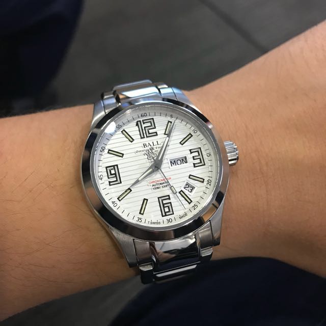 Ball Engineer Ii Arabic White Dial Gents Nm1020c S4 Wh Shopee Malaysia