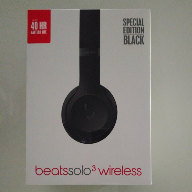 beats solo 3 wireless black edition