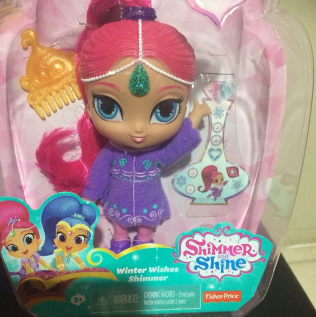 shimmer and shine winter dolls