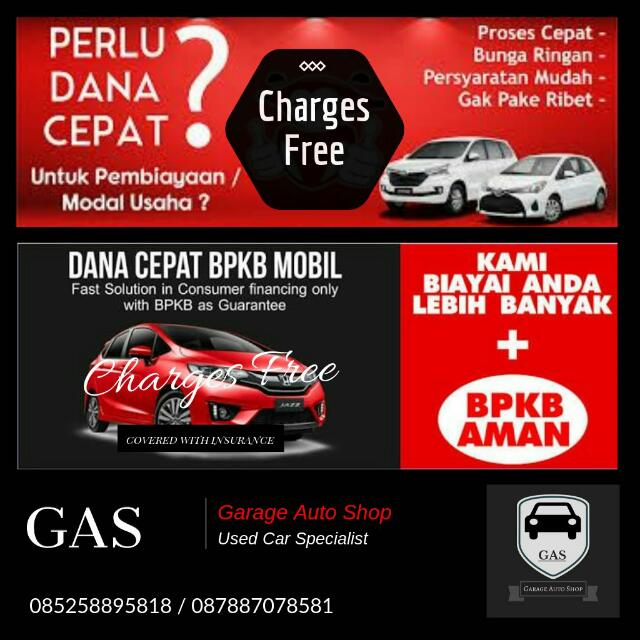 Dana Tunai Jaminan BPKB - Charges Free, Mobil & Motor, Mobil ...