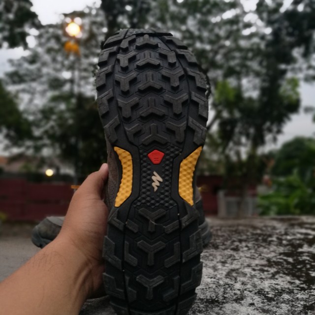 Decathlon Hiking Boots Men S Fashion Footwear On Carousell