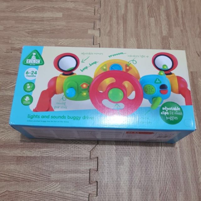 light and sound buggy driver blue