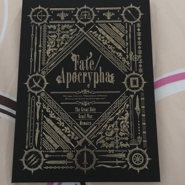 Fate Apocrypha The Great Holy Grail Wars Memoirs Entertainment J Pop On Carousell