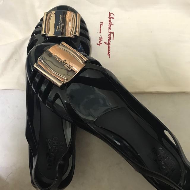 41 New Authentic ferragamo jelly shoes 