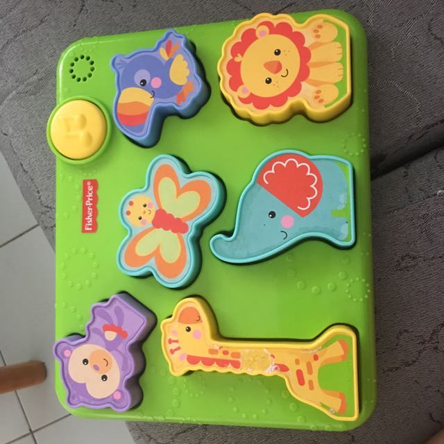 Fisher price animal friends puzzle Hobbies Toys Toys Games