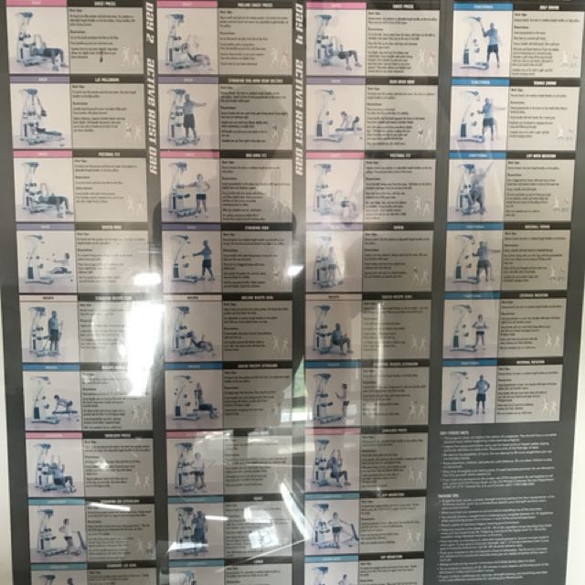 Life fitness g5 cable machine exercise guide sales
