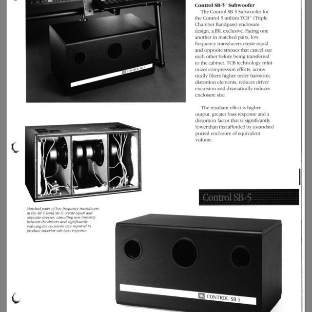 jbl control sb 5 price