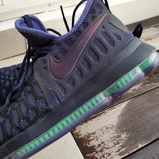 KD9 Obsidian Dark Purple Dust Black US 10.0 Women s Fashion