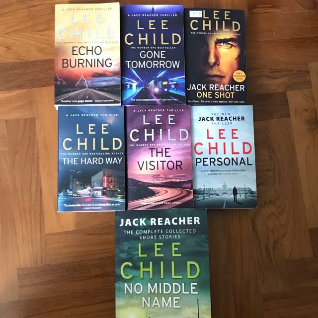 Lee Child Books Jack Reacher Collection Books Stationery