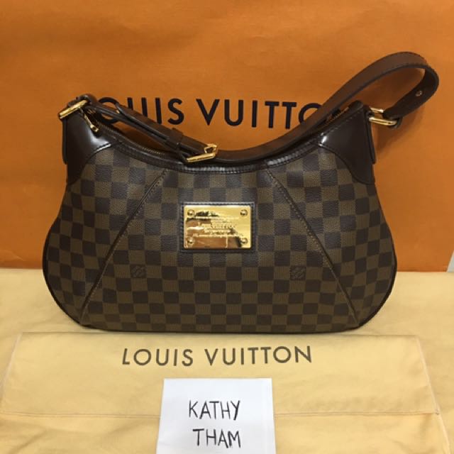 Authentic Louis Vuitton Thames gm, Luxury, Bags & Wallets on Carousell