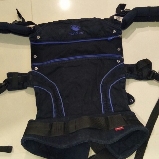manduca babytrage blackline