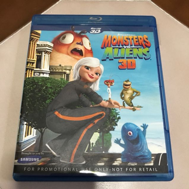 Monsters vs Aliens 3D, TV & Home Appliances, TV & Entertainment, TV ...