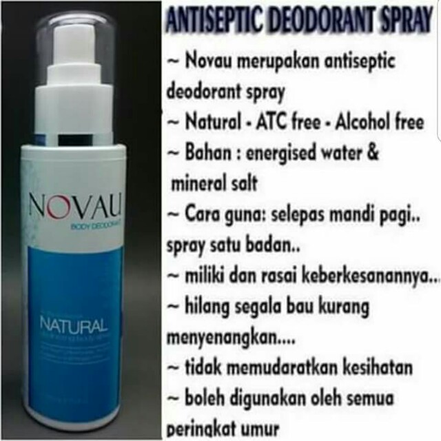 Novau Deodorant Health Beauty Hand Foot Care On Carousell