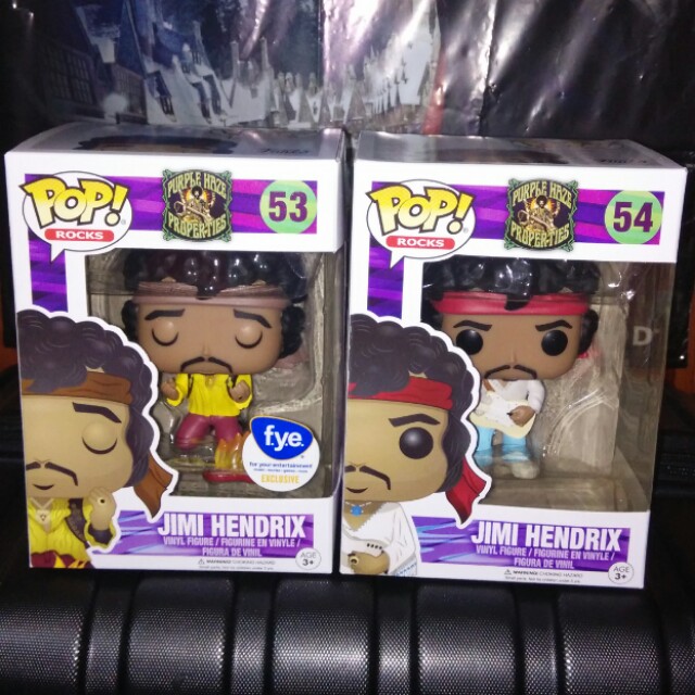 ON HAND) Jimi Hendrix Funko Pop Bundle 