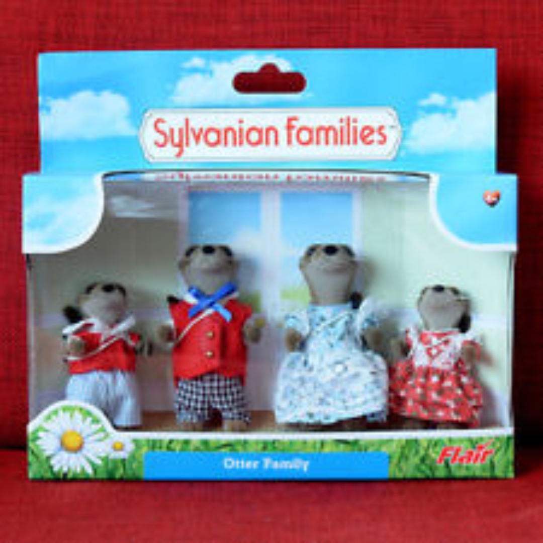 sylvanian families otter family