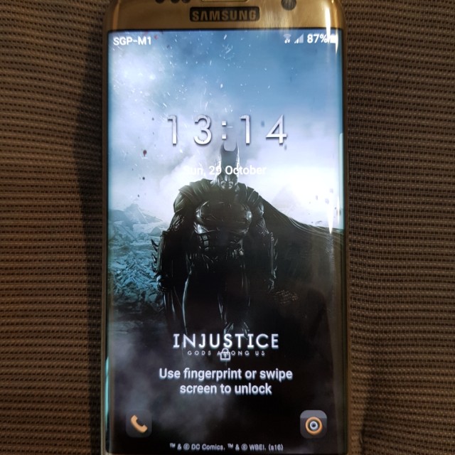Samsung Galaxy S7 Edge Injustice: Batman Edition, Mobile Phones & Gadgets,  Mobile Phones, Android Phones, Samsung on Carousell