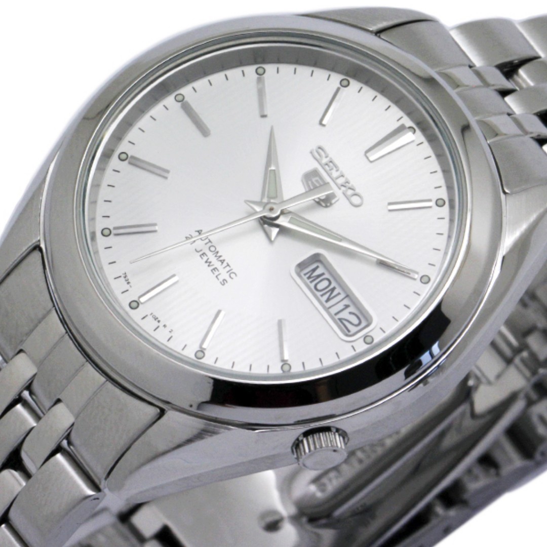 Seiko 5 Automatic SNKL15 SNKL15K1 Stainless Steel Watch, Men's Fashion ...