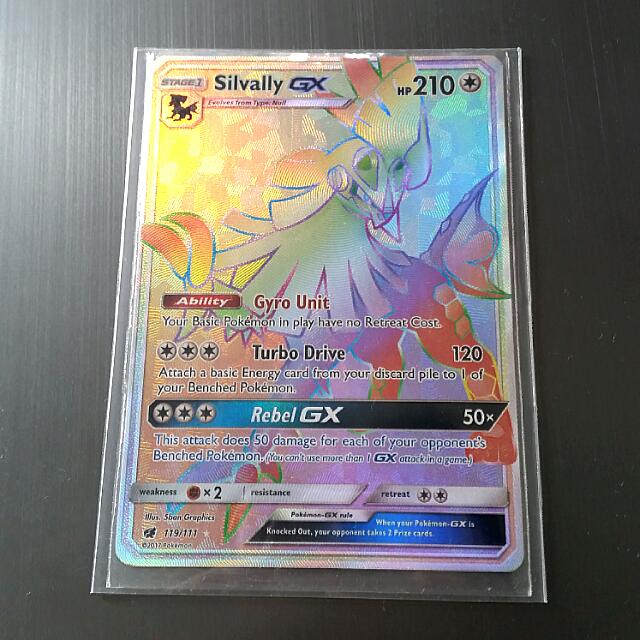 Silvally GX HR Pokemon Card, Hobbies & Toys, Toys & Games on Carousell