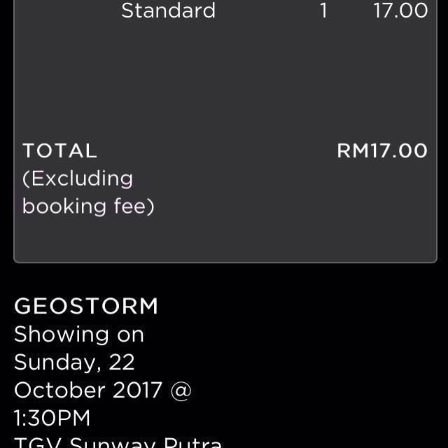 Tgv Movie Tickets Sunway Putra Mall Tickets Vouchers Gift