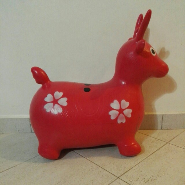 bouncy reindeer toy
