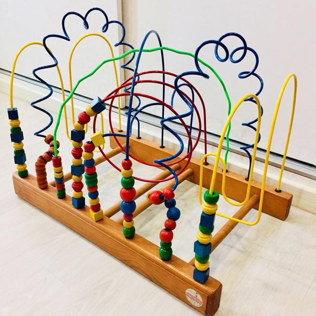 Wire bead maze new arrivals