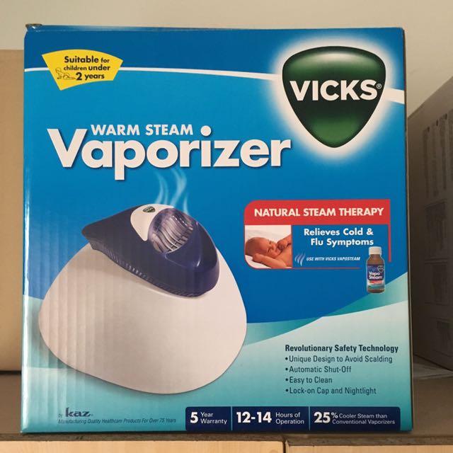 Vicks Warm Steam Vaporizer, Babies & Kids, Going Out, Other Babies
