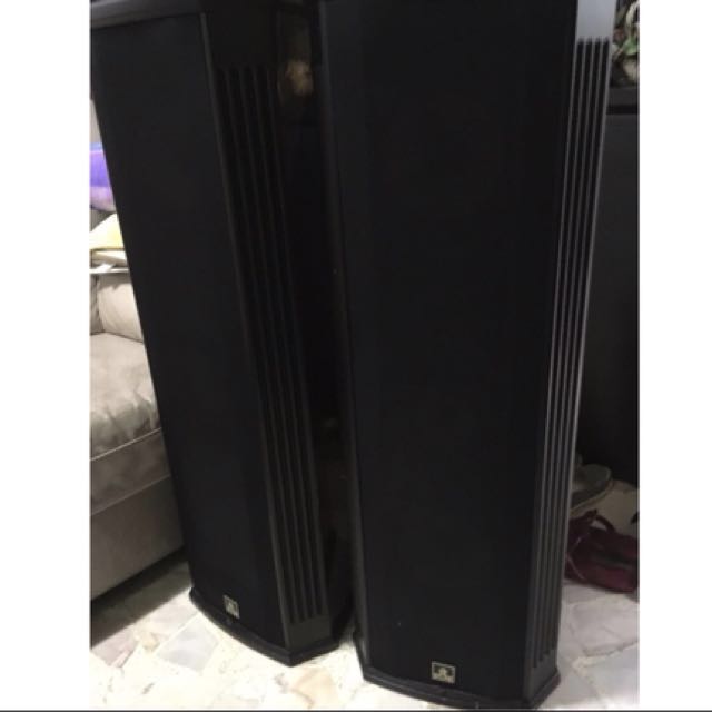 vintage dual speakers