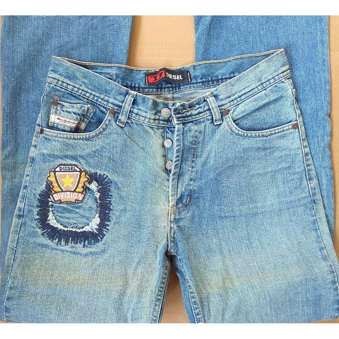 designer patch jeans