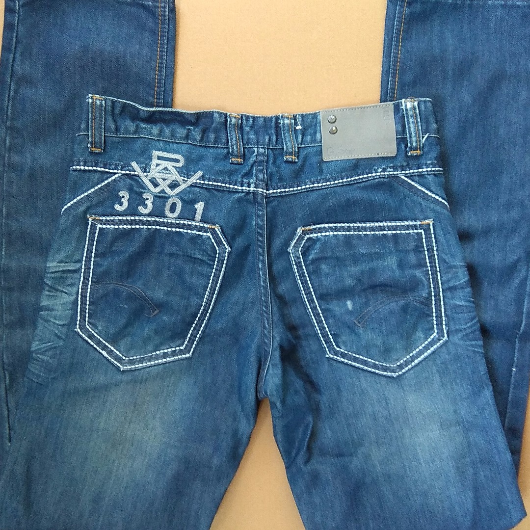 G-Star Raw 3301 Designer Denim Jeans 