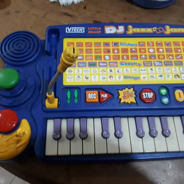 Vtech little smart dj jazz n jam clearance