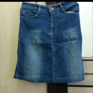 Rok Jeans Mini