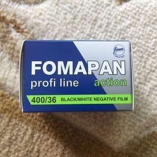 Fomapan Action 400 Profi Line Black & White Fresh Film Roll ( iso 400 )