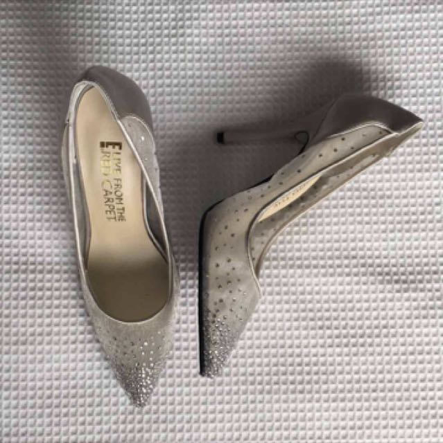 Alan Pinkus bridal heels size 8, Women 