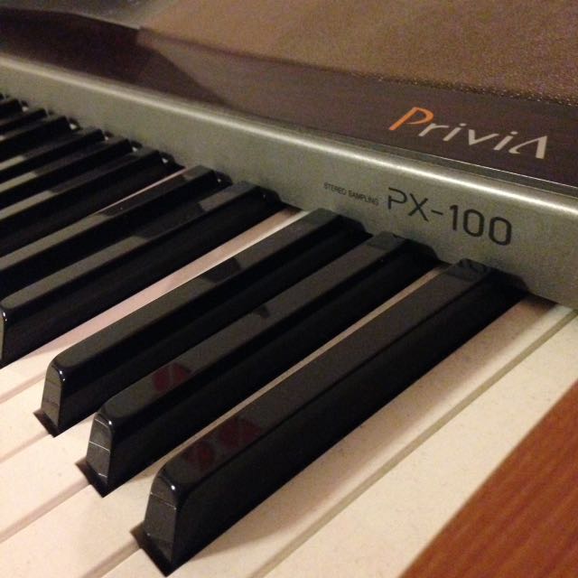 Casio Privia PX100 Digital Piano 88Key, Hobbies & Toys, Music & Media