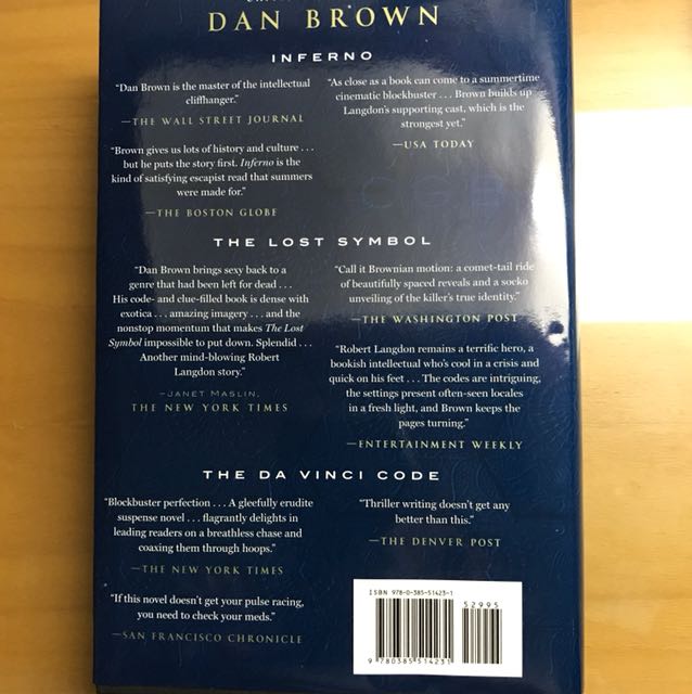 Dan Brown Origin Books Stationery Fiction On Carousell