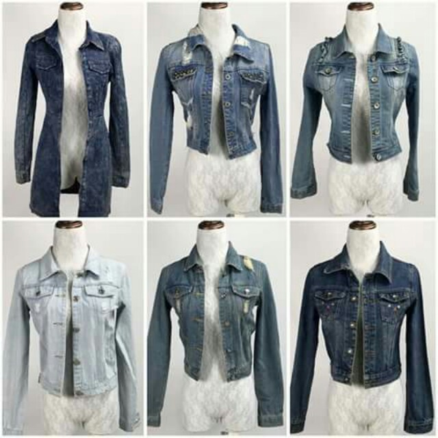 Denim Jacket Bundles Prepack Women S Fashion Clothes Outerwear