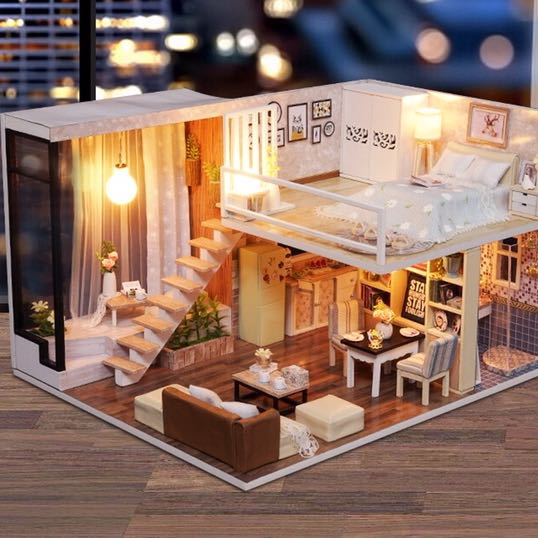 Diy Mini House Design Craft Others On Carousell