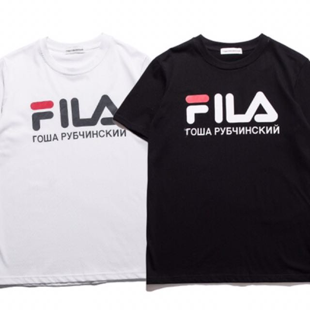 fila x gosha t shirt