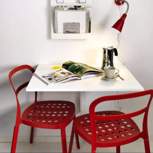 Ikea Norberg Folding Table, Furniture & Home Living, Furniture, Tables